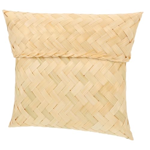 Happyyami Handmade Woven Basket Versatile Snack Container for Storage of Fruits Candies and Sundries Rustic Home Decor Organizing