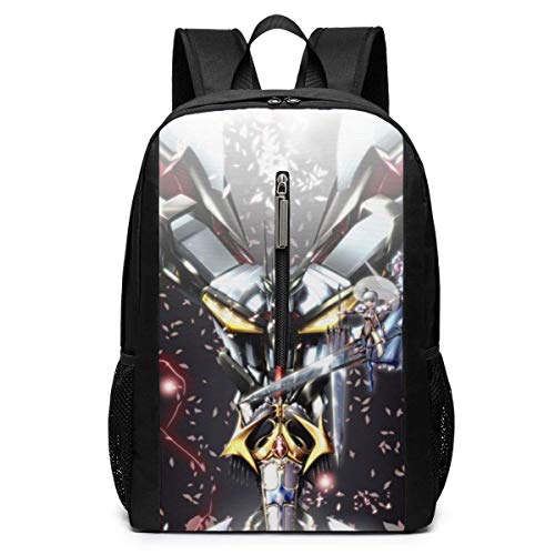 BGKO t Girls Petals Sword Anime Mochilas 17 Pulgadas Mochila Escolar Mochilas universitarias Mochila para portátil Mochila de Gran Capacidad- (Negro)