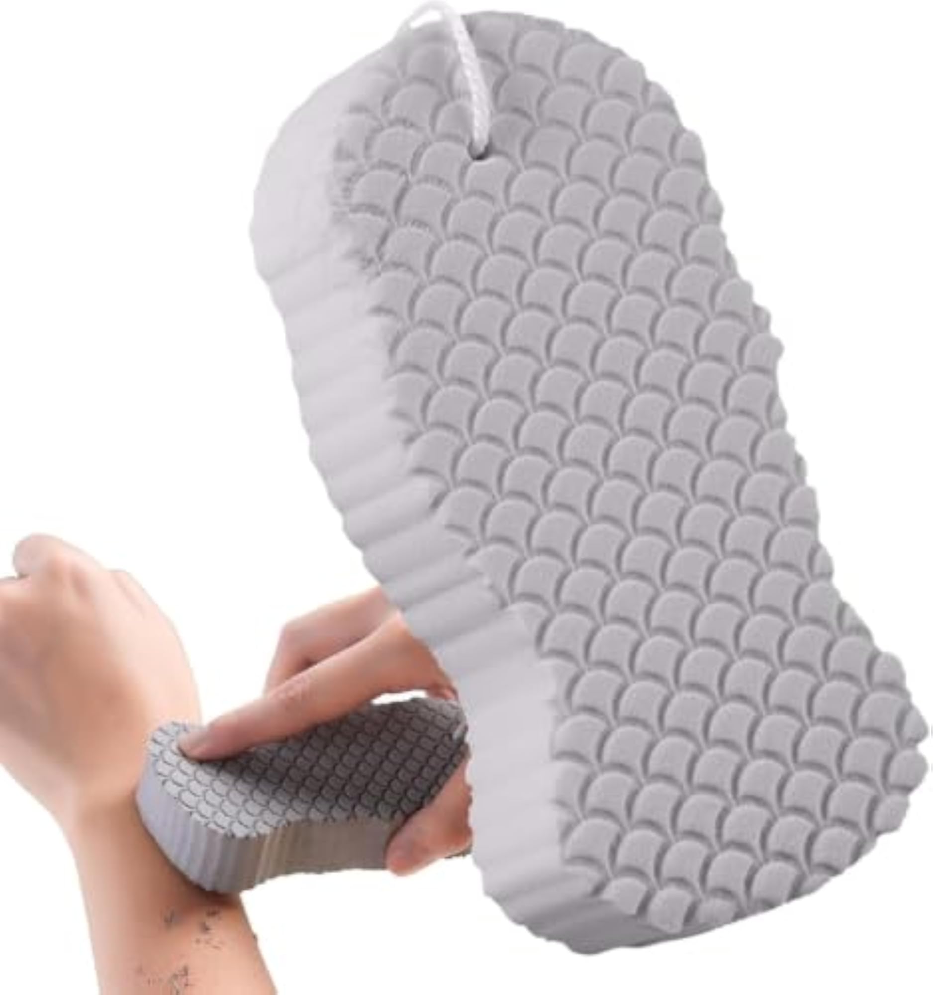 2 Pcs Magic Exfoliating Bath Sponge, Gentle Dead Skin Remover