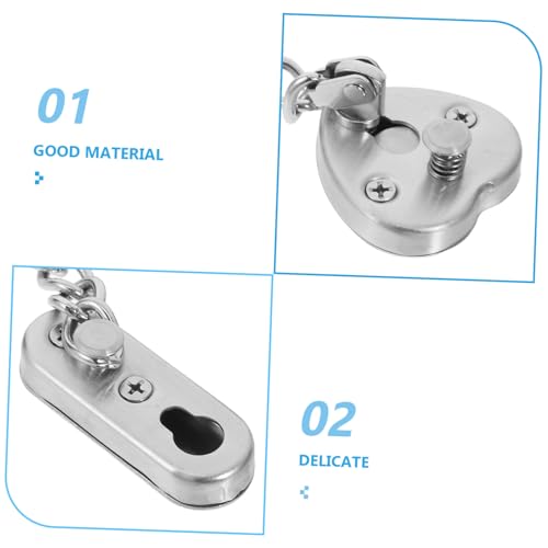 Cadena de seguridad para puertas interiores que protege tu hogar y hotel con estilo 4