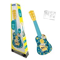 This small guitar is ideal to accompany budding guitarists in their first steps in music! Plastic guitar about 21'' long (53cm) with 6 nylon strings. Possibility to tune the guitar (tuner not included). Bonus: Includes a little guide for learning how...