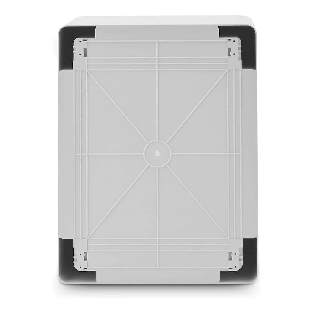 Armario de Distribución para Pared con Placa de Montaje Galvanizada, Caja Industrial de Control Vacía de Plástico ABS con Puerta Protección IP65, tamaño 300x400x170