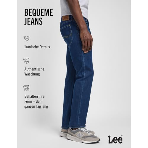 Lee - Jeans Herren - Regular Straight Fit - Daren Zip Fly – Ansicht 4