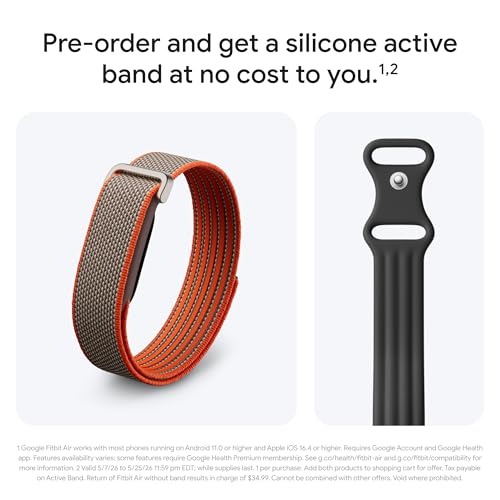 Image of Google Fitbit Air - Special Edition Stephen Curry - Rye with Large Obsidian Active Band Bundle