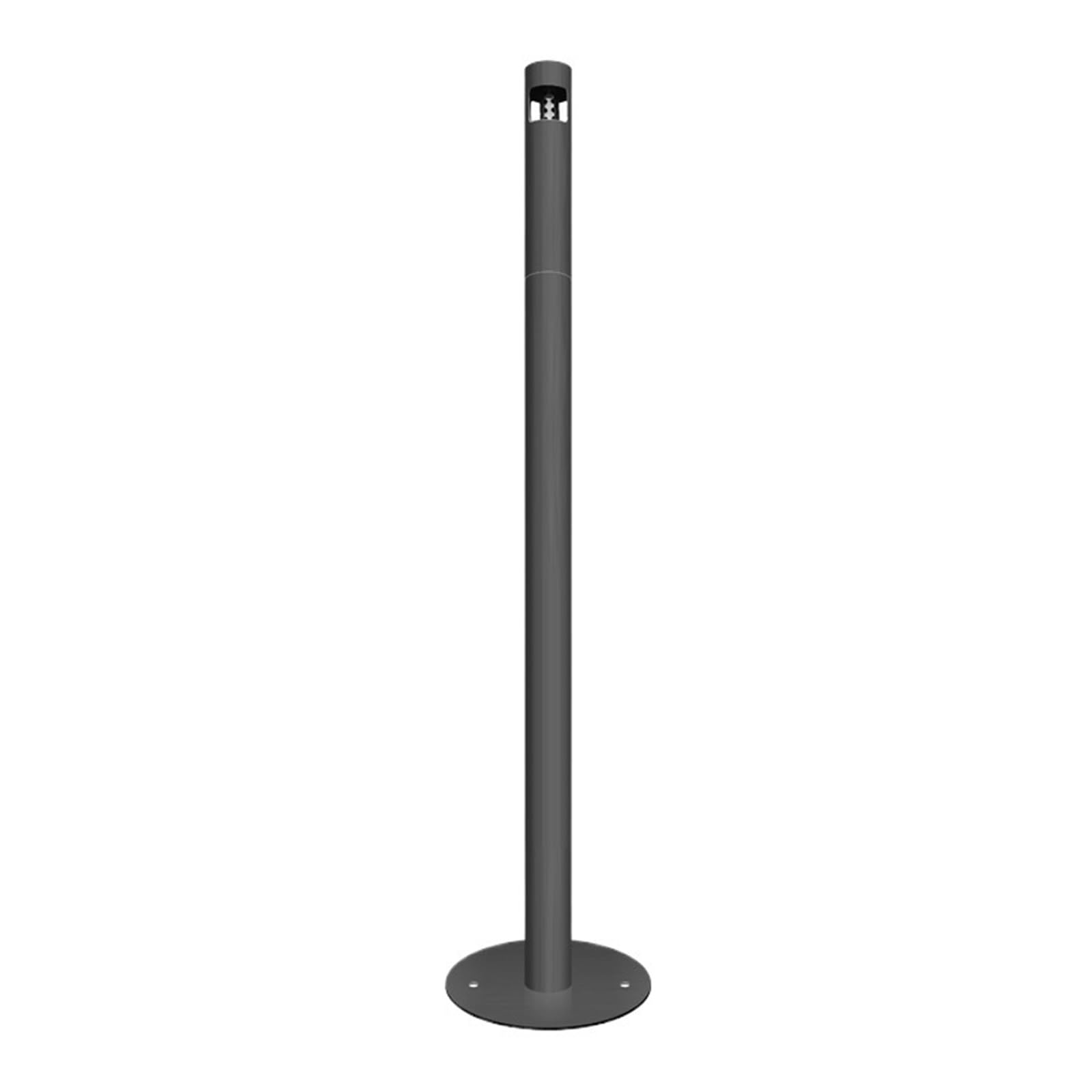 OWOHYG Ashtray Trash Can Outdoor Ash Column Commercial Vertical Cigarette Butt Bucket Cigarette Butt Collector Trash Can Outdoor Ashtrays For Cigarettes.E