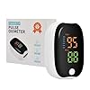 Boulton Pulse Oximeter Blood Oxygen Monitor – 5-Second Reading Oxygen Saturation Monitors - Finger Heart Rate Monitor with SpO2 Pulse Oximeter Display - BPM Finger Saturation with LED Display