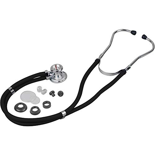 Estetoscópio Rappaport Premium cinza escuro