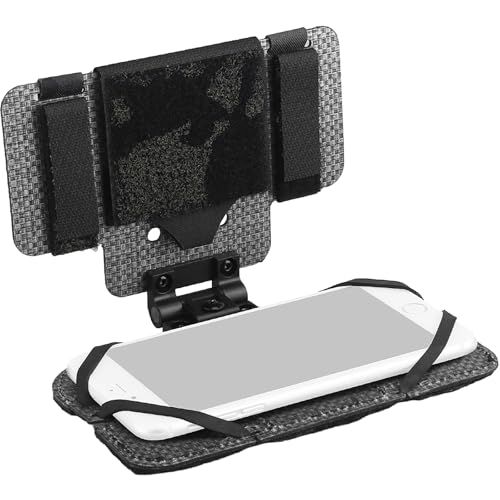 Support Molle pour gilet tactique | Support de téléphone poitrine pliable