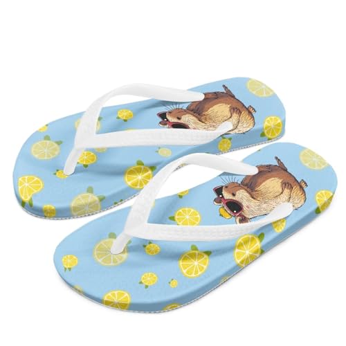 Kids Flip Flops Slip On Cartoon Animal Beach Water Sandals for Boys Girls Cute Summer Shower Shoes2