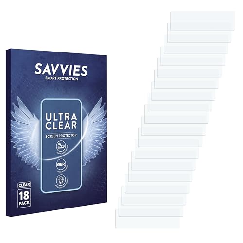 savvies 18 Pack Screen Protector compatible with Tomproad S39 Protection Film Clear
