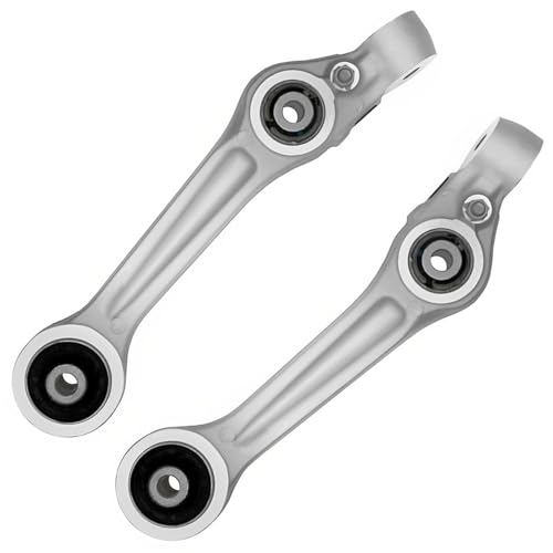 Image of Detroit Axle - Front Control Arms Sway Bars for Hyundai 2012 2013 Equus 2009-2012 Genesis 2 Lower Rearward Control Arms with Ball Joint Assembly 2 Sway Bar End Links Suspension kit Replacement