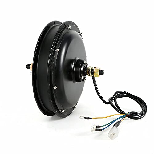 Tqshoop Electric Bike Brushless Gear Hub Rear Wheel Motor, 48V 1500W E-Bike Hub Motor #TOP3