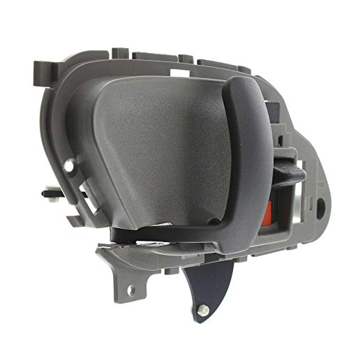 Yorten 1 PC Maçaneta da porta do lado esquerdo interno cinza compatível com Chevy G-MC Tahoe Yukon