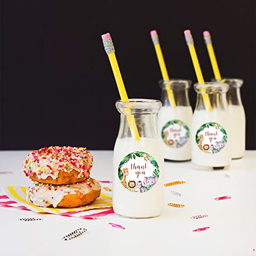 Blumomon 120 adesivi da 5,1 cm con animali