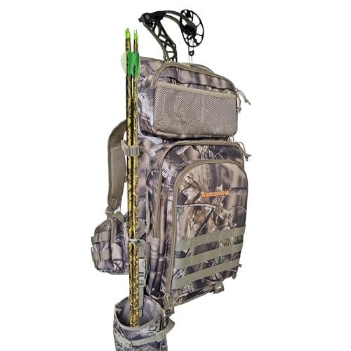 AUSCAMOTEK Hunting Backpack for Archery with Quiver Holder