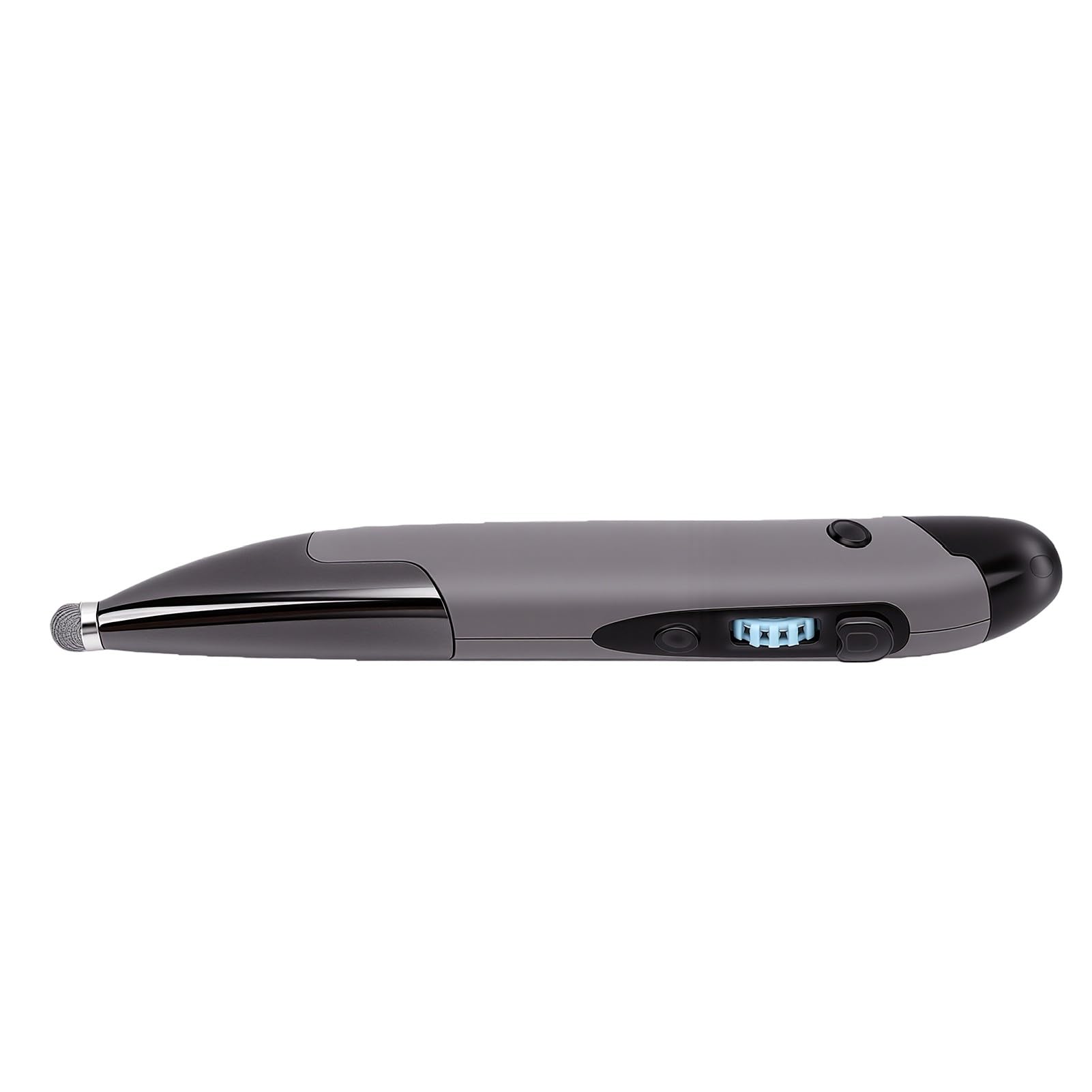 Sxhlseller Ratón óptico inalámbrico, precisión de 1600 DPI (gris plateado)