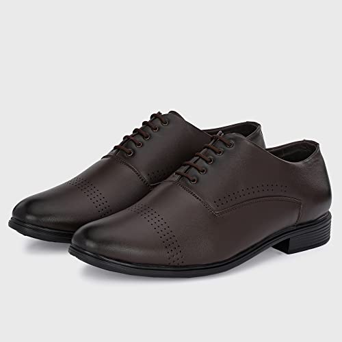 Image of Centrino Formal Shoe for Men | Soft Cushioned Insole for All-Day Comfort | Premium Craftsmanship & Durable Build |Stylish & Elegant Design | Perfect for Office, Business Casual & Formal Attire (2824)