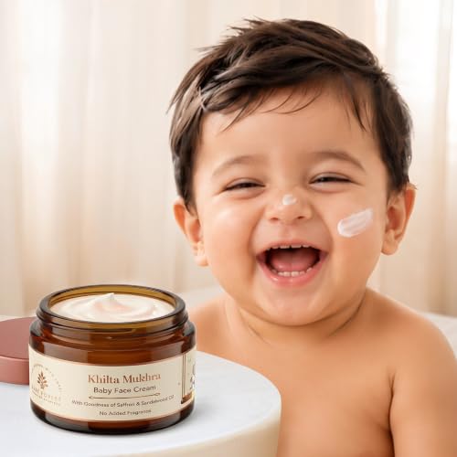 Baby Forest Khilta Mukhra Baby Face Cream for baby 0+ Years 50g thumbnail 15