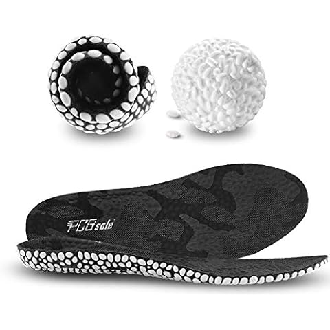 PCSsole Gel Sport Insoles Work boot Shoe Inserts for Men and Women, Comfort Insoles for Walking, Running,Hiking (M) Cover