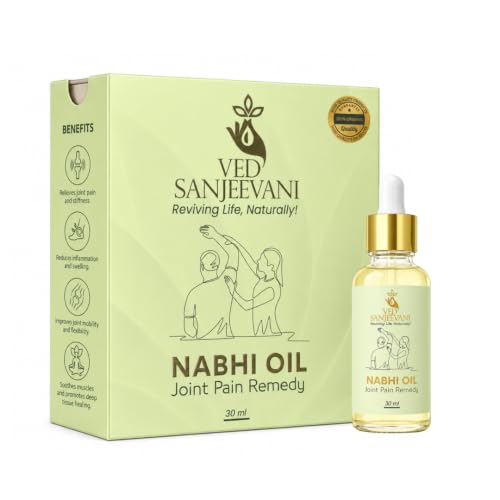 Image of Ved Sanjeevani Joint Comfort Nabhi Oil | With Herbal Formulation for Body Relief | 30 ml