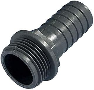 Pisces Male BSP hosetail connector 25mm barb to 1 in thread