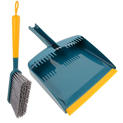 GOOHOCHY 1 Set Kitchen Broom Tabletop Keyboard Broom Dustpan Small Pans Small Hand Broom Soft Bristle Cleaning Brush Desktop Broom Home Cleaning Accessory Small Brush Fireplace Pp Miniature