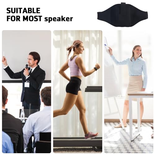 Mikrofon-Gürtel-Set, Universal Mikrofon-Gürteltasche Mikrofontasche Tragetasche Mikrofongürtel Neopren Mikrofon-Gürtelhalter Tasche Für Gürtel Für Fitness-Workouts Laufen Und Auftritte