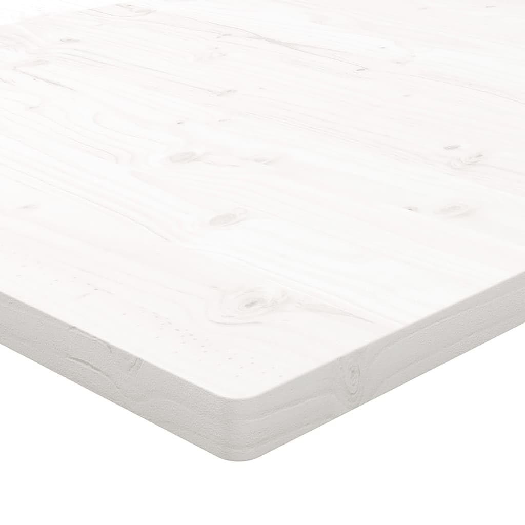Kwadratowy blat stołu z litego drewna sosnowego 40 x 40 x 2,5 cm – wszechstronne meble kuchenne, biurko do gier, blat łazienkowy lub stół komputerowy i stylowy design do użytku domowego i biurowego