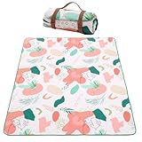 Générique Picknickdecke, groß, faltbar, Tragegurt, 180 x 170 cm, Outdoor, Camping...