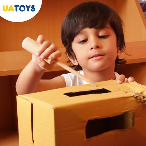 Image of Wooden Toys for Kids Tool Box for Kids Brain Development Toys Activity Toys for 5+ Year Old Child Toys 2-5 Years