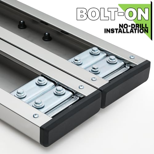 Estribos laterales Magshion 6" para Chevrolet Silverado 2019-2022 miniatura 4