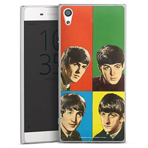 DeinDesign Coque Compatible avec Sony Xperia XA1 Ultra Étui Housse Rock ‘n’ Roll Visages The Beatles - Les Beatles, Paul McCartney, John Lennon, RIngo Starr, George Harrison DeinDesign Coque Compatible avec Sony Xperia XA1 Ultra Étui Housse Rock 'n' Roll Visages The Beatles