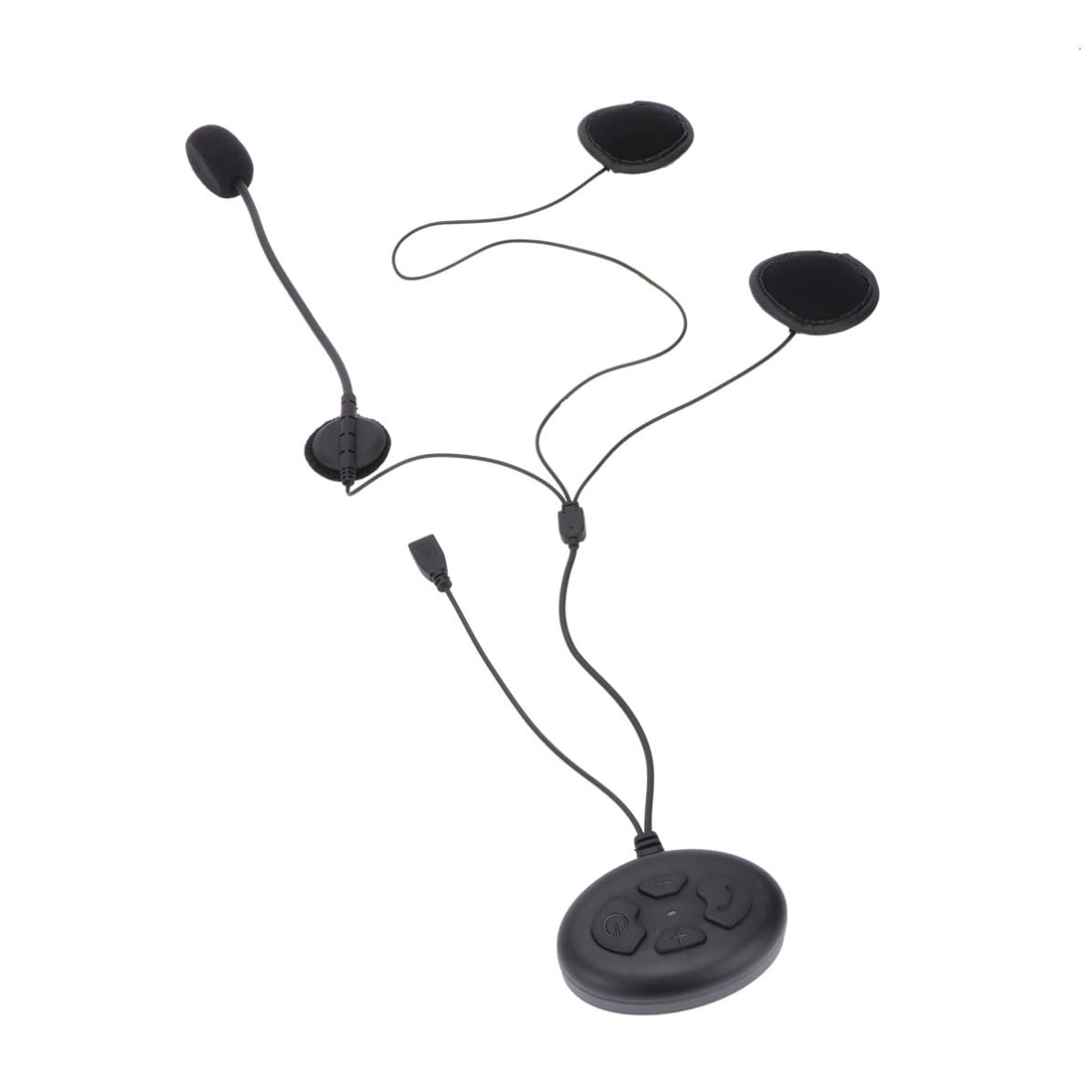 Auriculares para Casco de Motocicleta Recargables Reproducción Musical