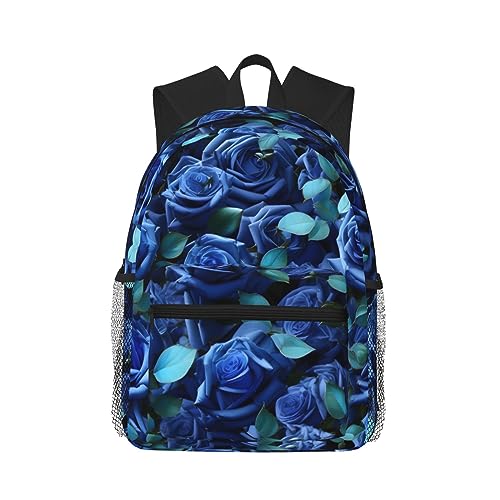 Sac à dos roses bleues pour ne plus porter de cartable lourd à l'université