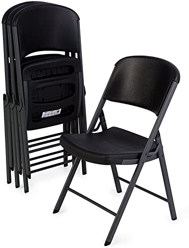 Lifetime Folding Chair with Black Color Model#80887U (4, Black)