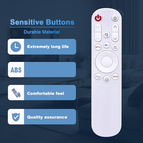 Télécommande premium AKB76039307 compatible écran tactile LG StanbyME 27" - 7