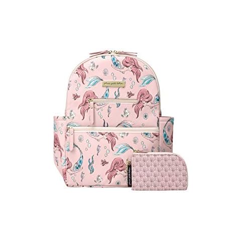 Petunia Pickle Bottom Ace Backpack | Diaper Bag | Diaper Bag Backpack for Parents | Baby Diaper Bag | Stylish and Spacious Backpack for On-the-Go Moms and Dads | Little Mermaid Cover