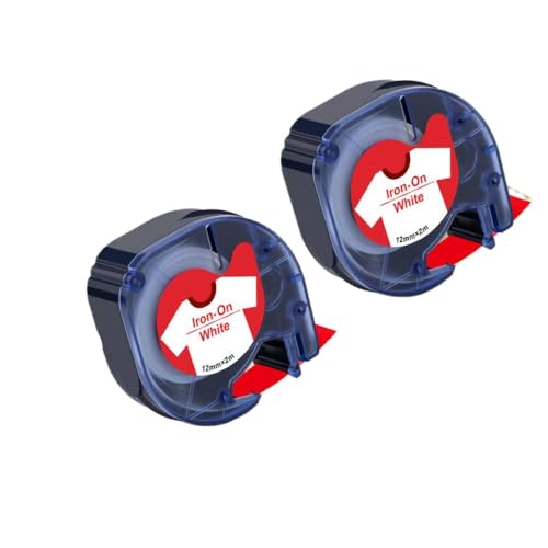 Unismar �z���x���e�[�v 12 �~�����[�g�� 2PK 18769 �v�����^���f�� LT-100H LT-100T �ƌ݊������蕔�i�ԍ� 18768 18771 ���n�ɍ�(Red on White)