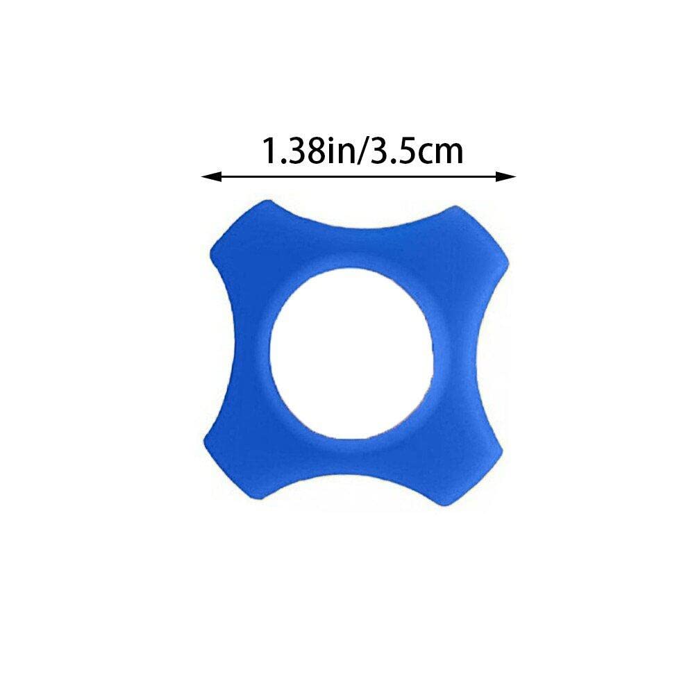 Baokuan 2 stks Draadloze Microfoon Anti-Roll Siliconen Ring Anti-Rolling Beschermende Mouw Mic Bescherming Ring Voor Microfoon Apparaat
