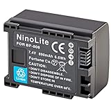 NinoLite BP-808D BP-809 互換 バッテリー キャノン IVIS HF G10 G20 M43 M41 IVIS HG21 等対応 bp809_t.k.gai