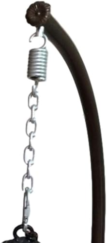 Miniatura 4 de Kit de accesorios para colgar para silla hamaca, cadena de hierro y ganchos de resorte, perfectos para hamacas, sillas, camas, canastas, muebles y