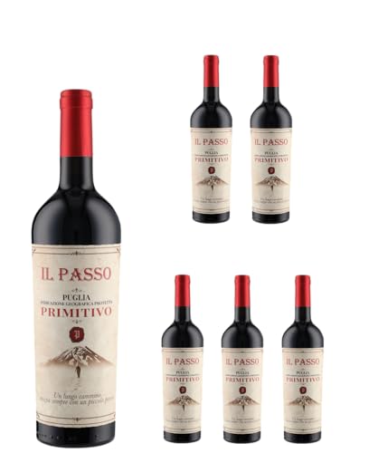 Farnese Vini Primitivo Il Passo Puglia IGT 2022 – Rotwein aus Italien...