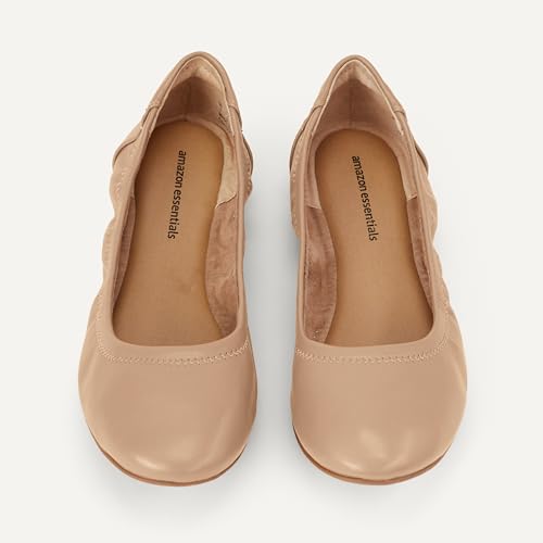 Image of Amazon Essentials Women's Belice Comfortable Slip-On Ballet Flats Shoes