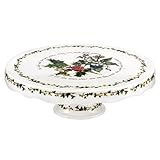 Portmeirion 528321 The Holly and The Ivy Footed Cake Stand,