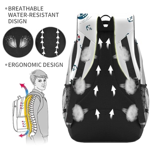 Image of rickyh style School Backpack Travel Bag for Men & Women Lightweight College