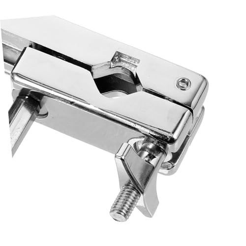 Clamp de montaje para platillo de batería doble - accesorio liviano y portátil para kit de batería miniatura 4