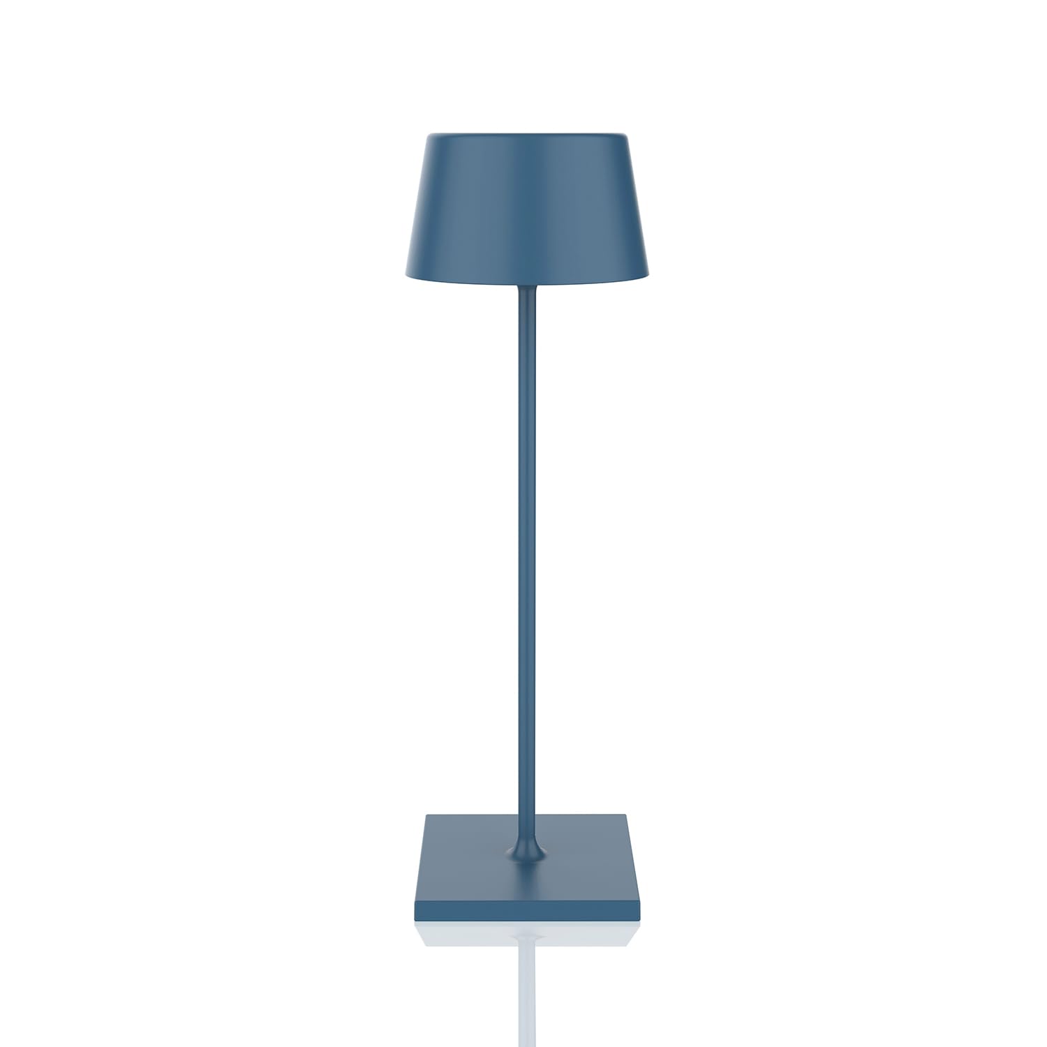 Palmina 842,lampara de mesa 4400mah,Protección IP54 lampara mesa led recargable,lamparas sin cables Para Uso Interior/Exterior Apta Para Cena,Lectura,Dormitorio,Jardín Y Mucho Más/Azul