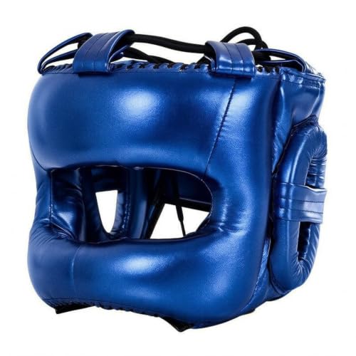 Casco sparring cobertura completa con apertura frontal para boxeadores