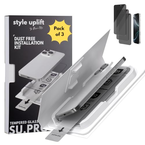 Film protection _cran iPhone 15 verre tremp_ anti-espion pour trajets en m_tro