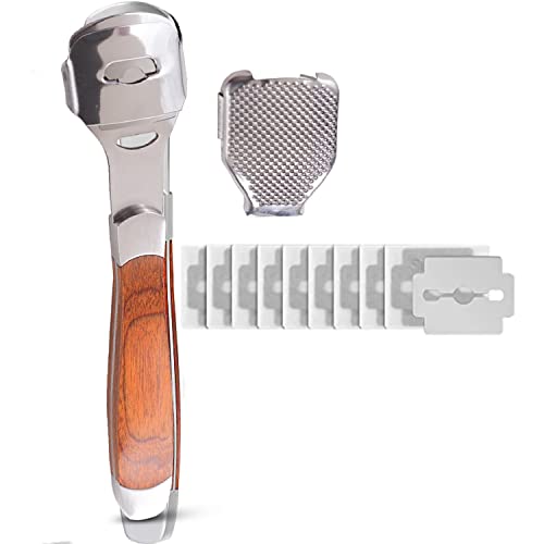 Image of Dr Foot | Callus Remover for Feet | Foot Filer for Dead Skin Removal | Foot Callus Remover | Feet Dead Skin Remover Foot | Corn Cutter for Foot | Corn Remover for Feet | Corn Peeler | With 10 Blades
